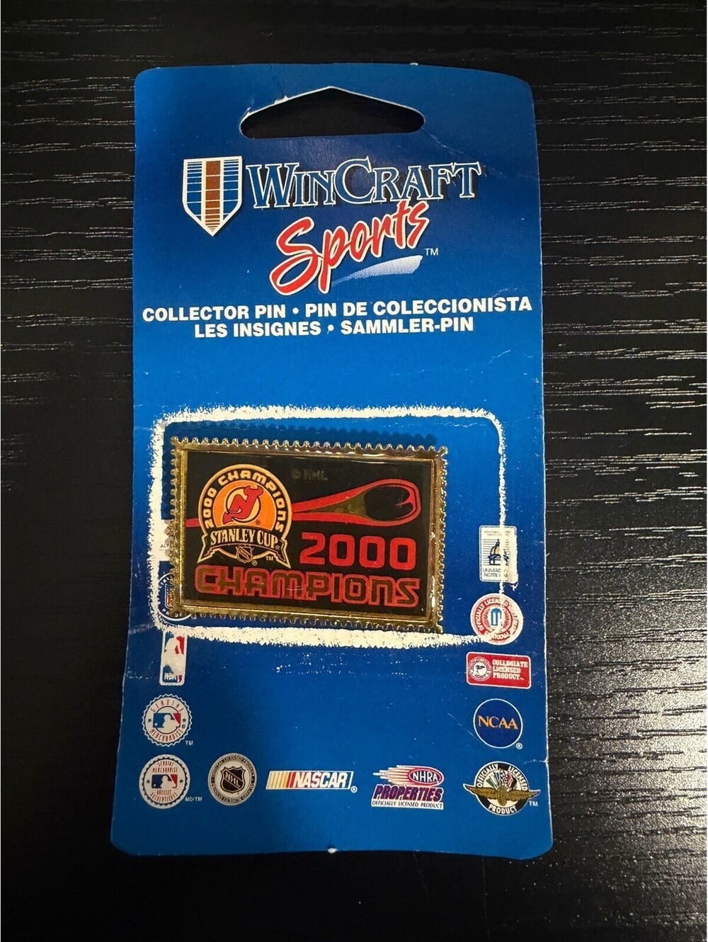 New Jersey Devils 2000 Stanley Cup Champs Pin By Wincraft